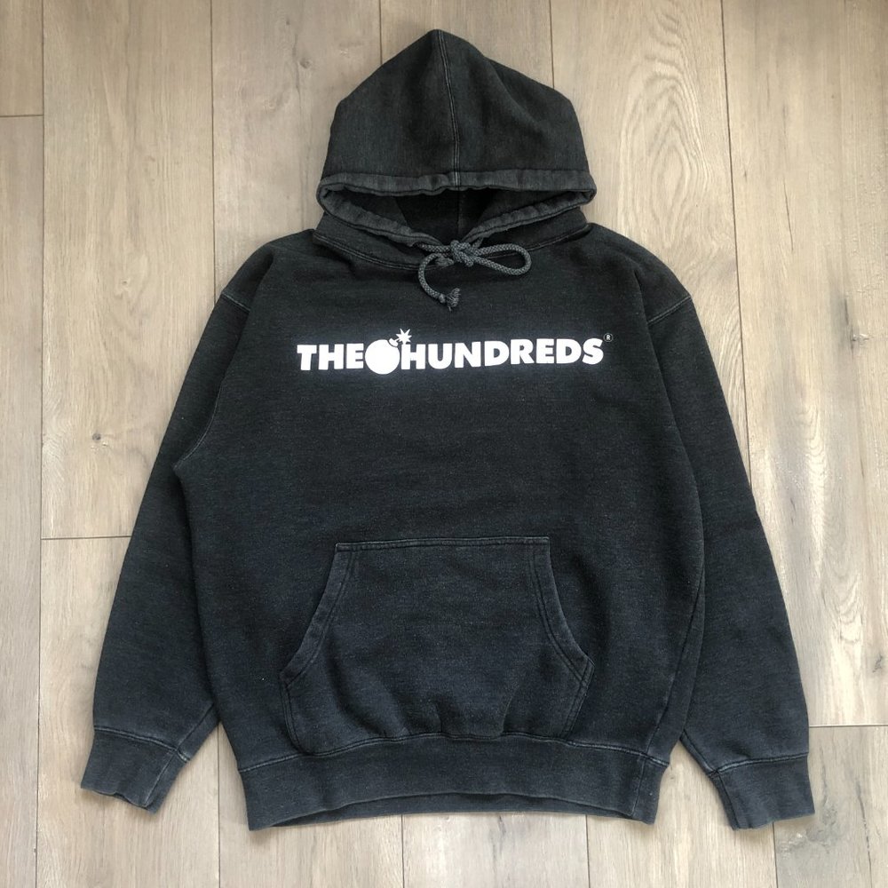 The Hundreds Dark Grey Pullover Hoodie Men's Size-M